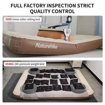 Naturehike Narrow King skin-friendly materials offer safe use for kids and pets.