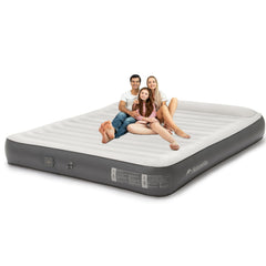 Naturehike Pillow Top Plush Compact King mattress with built-in pump for quick setup