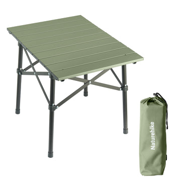 Naturehike portable camping table folded compact for easy carrying