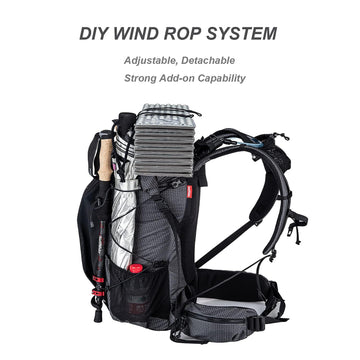 Naturehike Rock Series mesh back supports airflow for all-day comfort