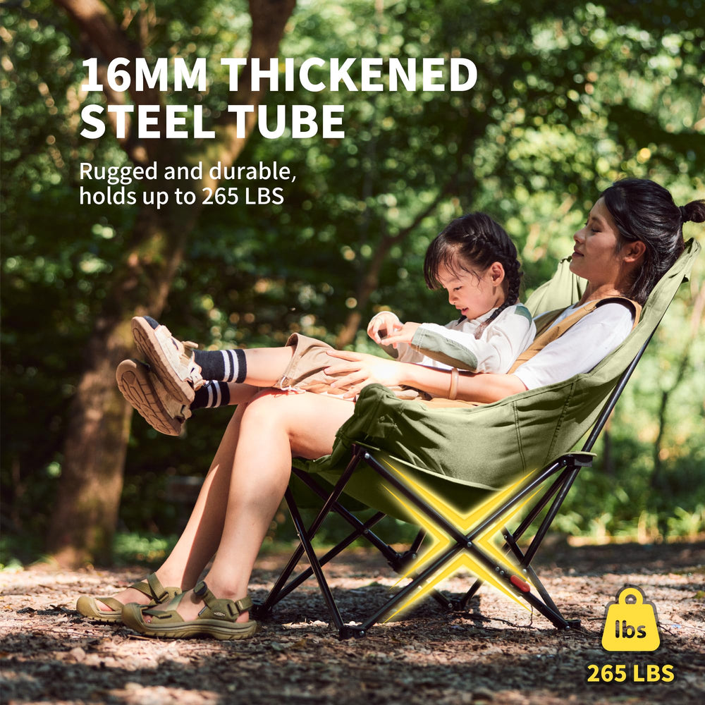 Naturehike Seastar chair folded-compact demonstrates easy storage after adventures.