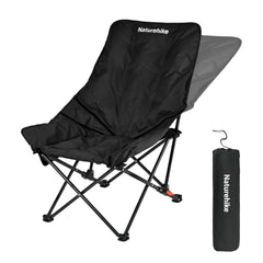 Naturehike Seastar padded chair side pocket for essentials during camping.
