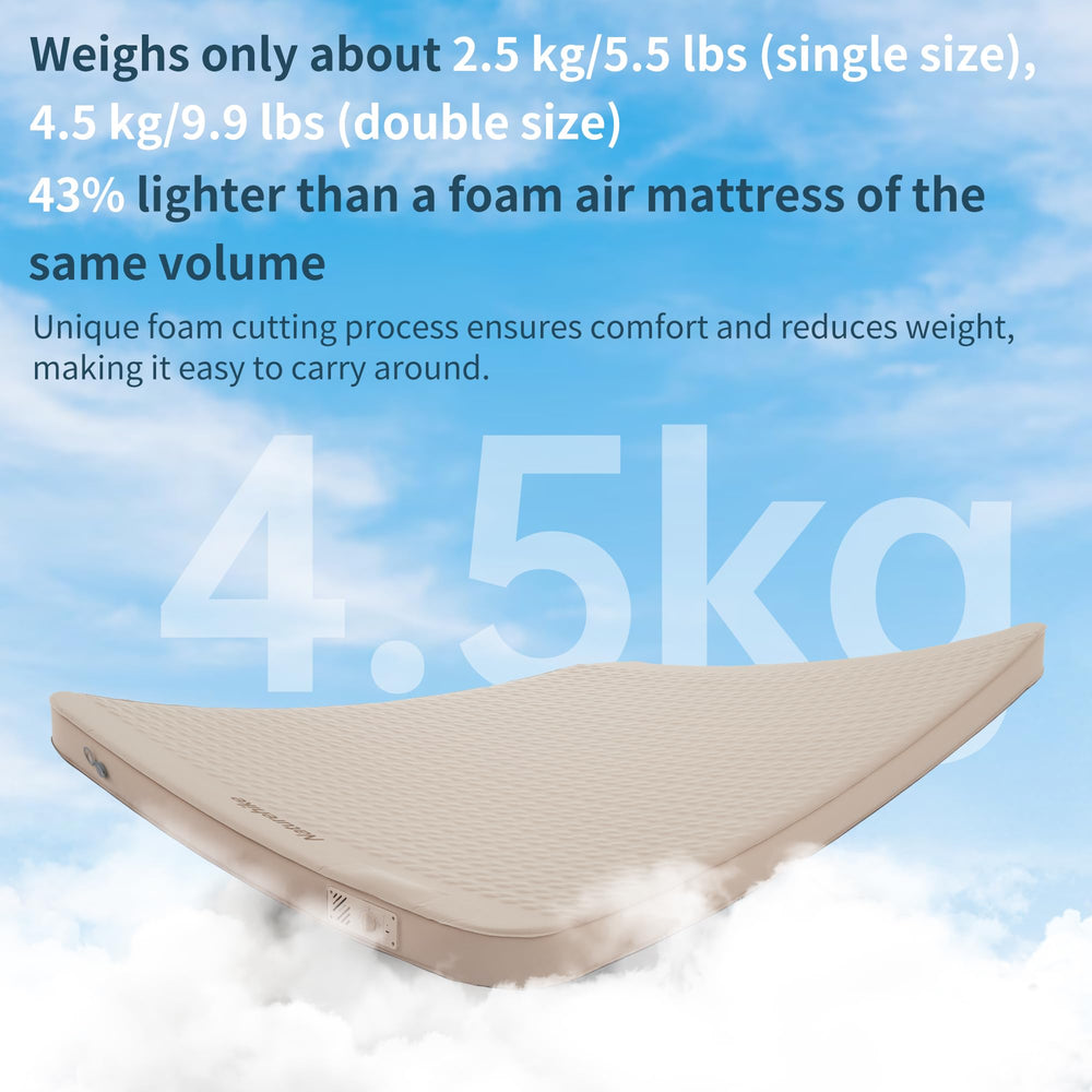 Naturehike single-size 200x76 cm model fits in compact car tents