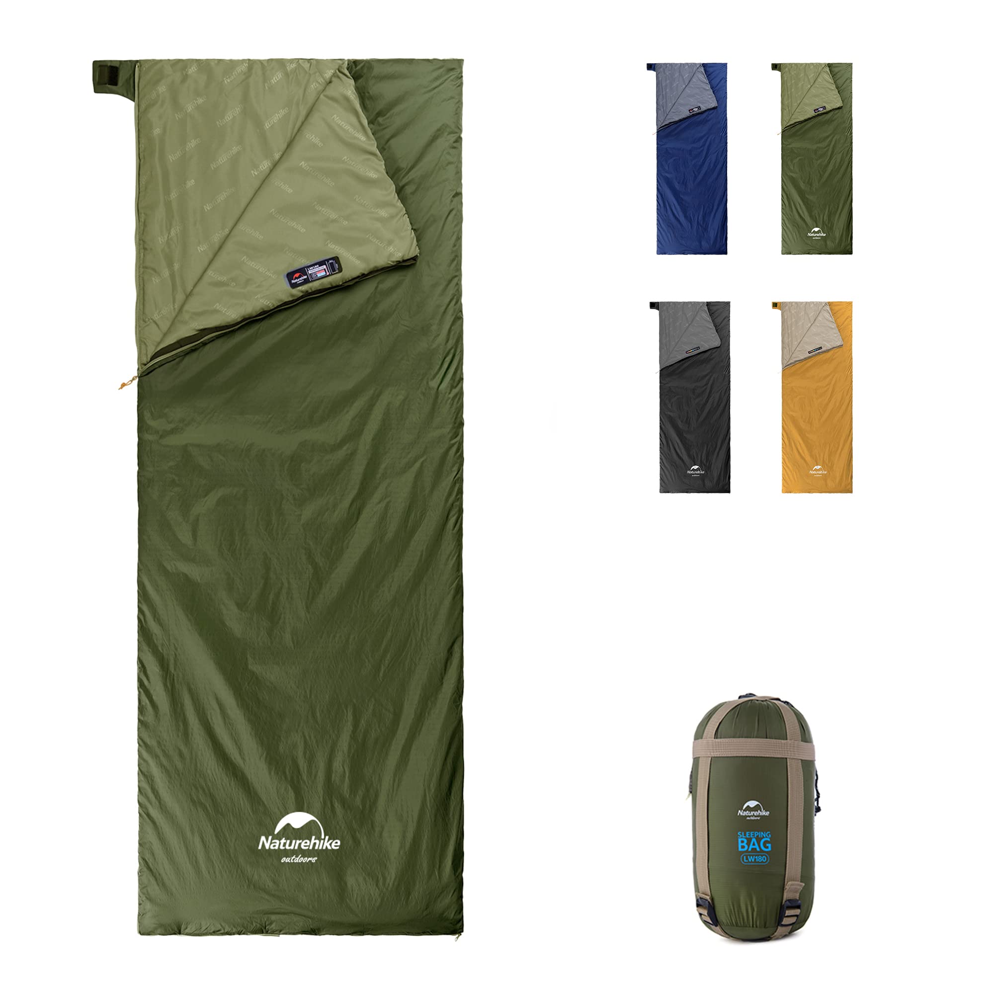 Naturehike sleeping bag ultralight packable design for backpacking and travel.