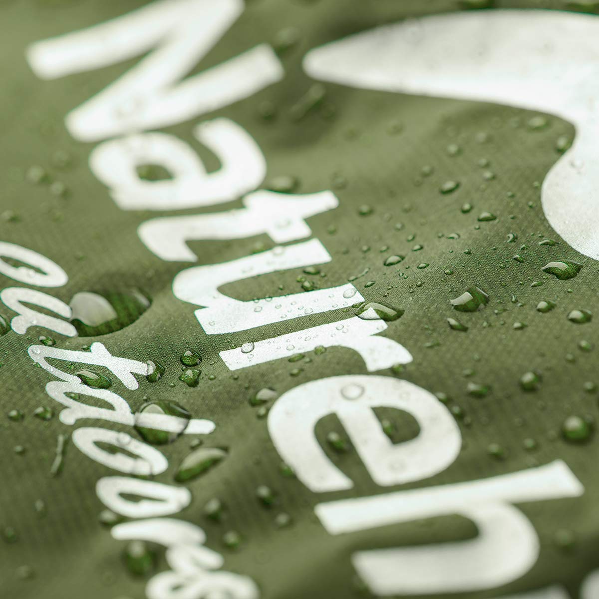 Naturehike sleeping bag waterproof shell helps stay dry in light rain.