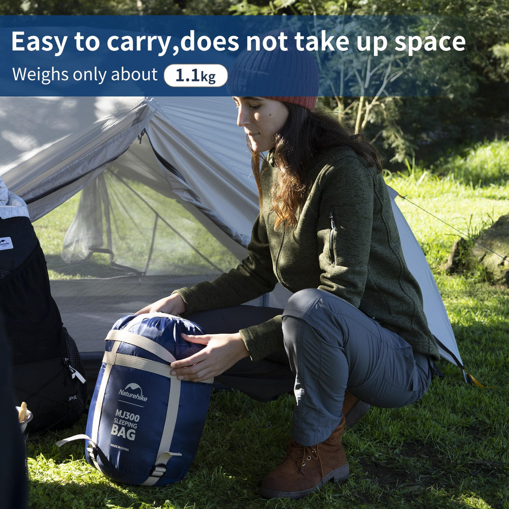Naturehike YKK zipper ensures smooth operation without snagging