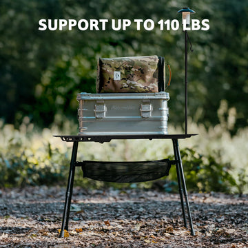 Naturehike Tactical Table quick 4 step setup saves time outdoors