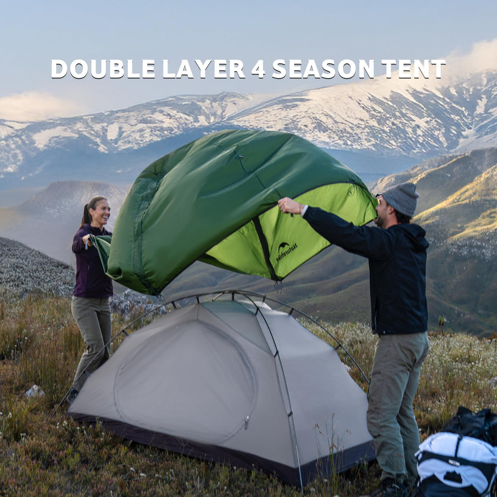 Naturehike tent waterproof PU3000mm protects from rain and snow