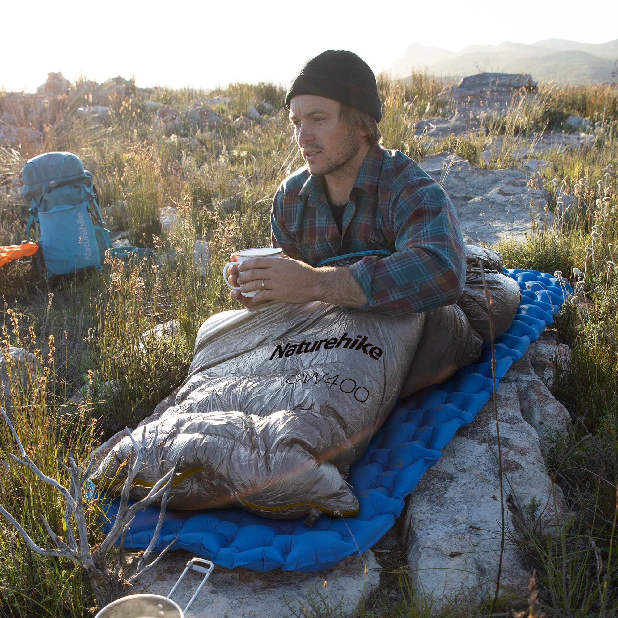 Naturehike ultralight duck-down sleeping bag storage bag for organized packing