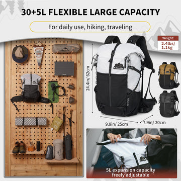Naturehike hydration system with water bag holes for easy sipping