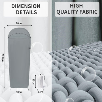 Naturehike liner used in camping, picnics, hotels, and hikes