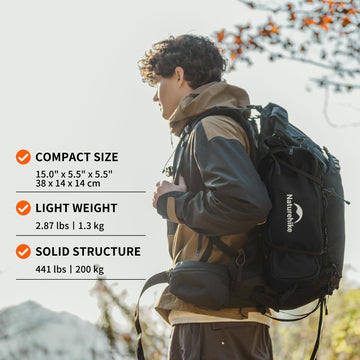 Naturehike YL01 moon-shaped seat with breathable mesh for cool comfort