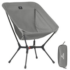Naturehike YL01 chair demonstrates 1-second setup for instant camp comfort.
