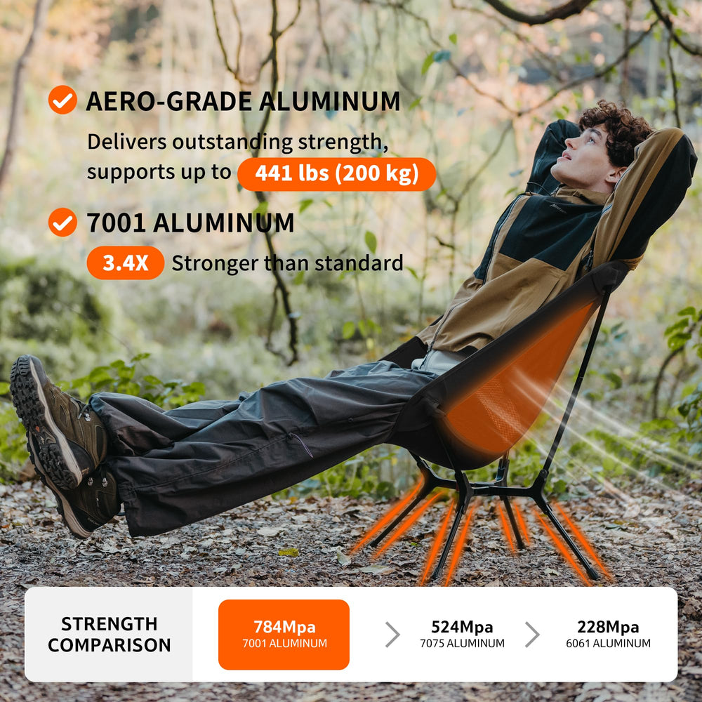 Naturehike YL01 side mesh pocket keeps essentials within reach