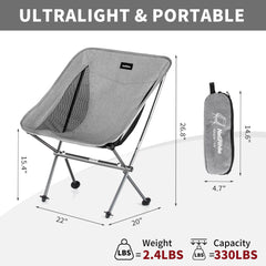 Naturehike YL05 chair aluminum-frame highlights lightweight strength