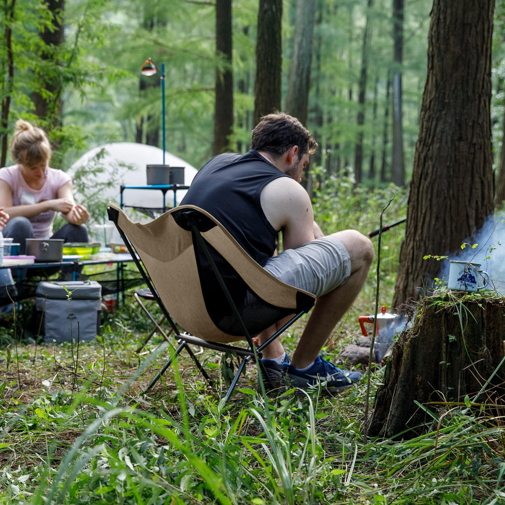 Naturehike YL05 chair setup in under a minute for quick outdoor seating.