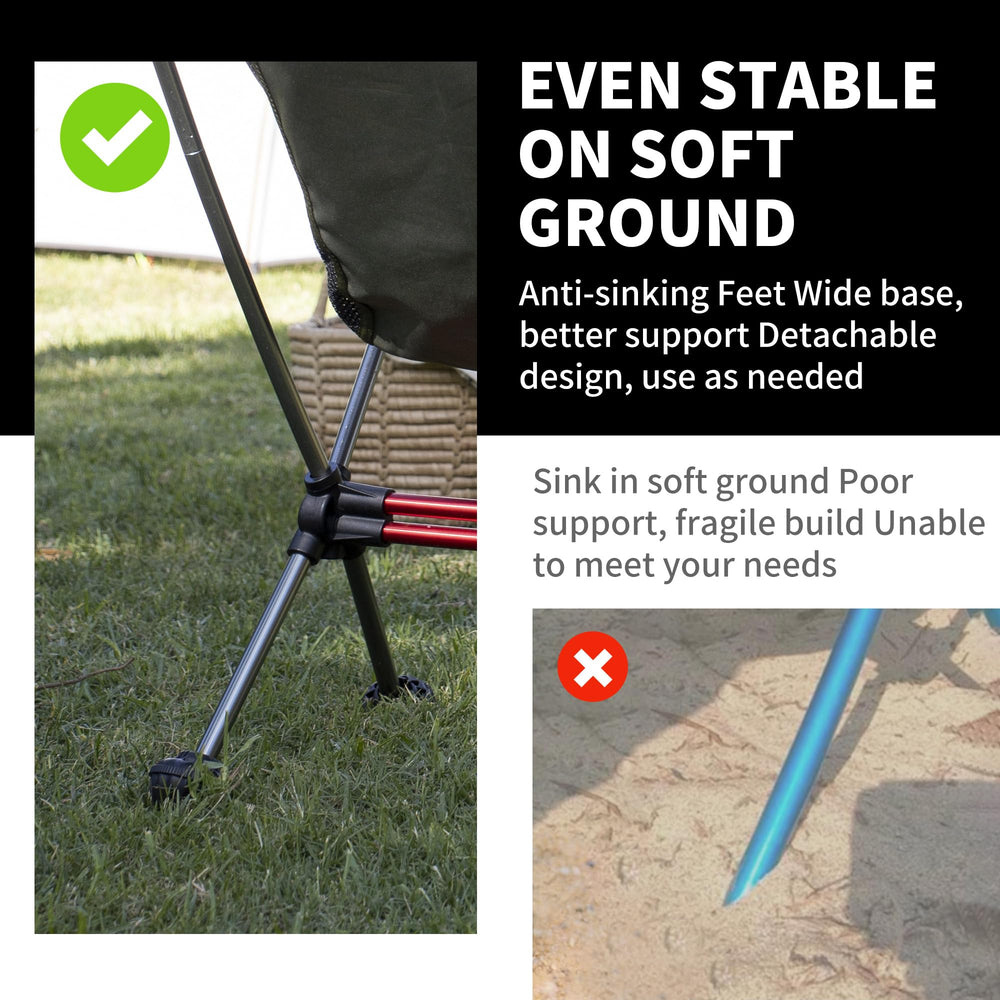 Naturehike YL08 ultralight-weight design makes carrying easy on trails and trips.
