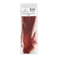 Nature's Spirit Fish Hunter Select Saddle Feathers Rootbeer for large streamers and spey flies