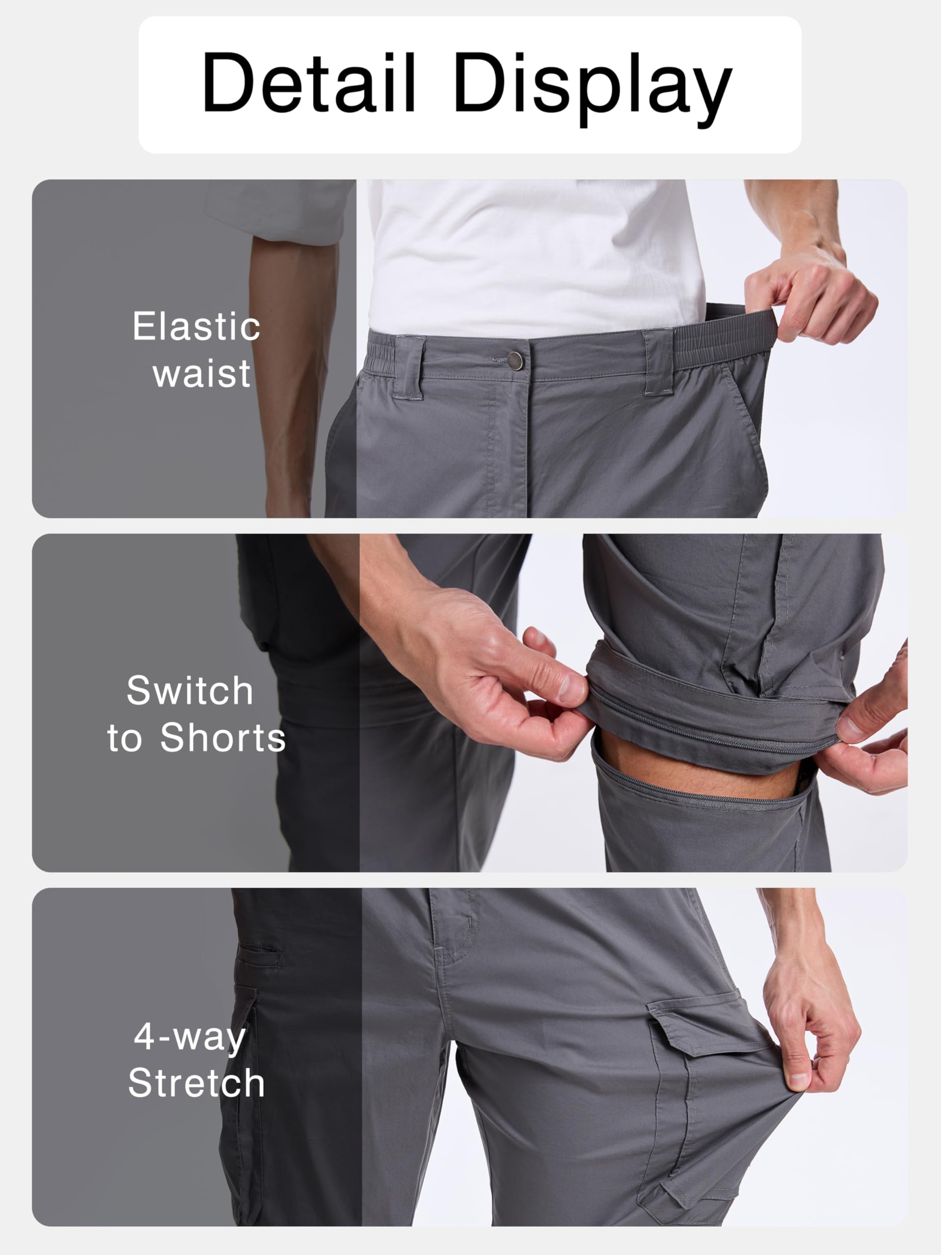 NATUVENIX adventure-ready pants suitable for mountain camping and city trips.