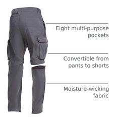 NATUVENIX elastic waist comfort supports all-day wear during active trips.