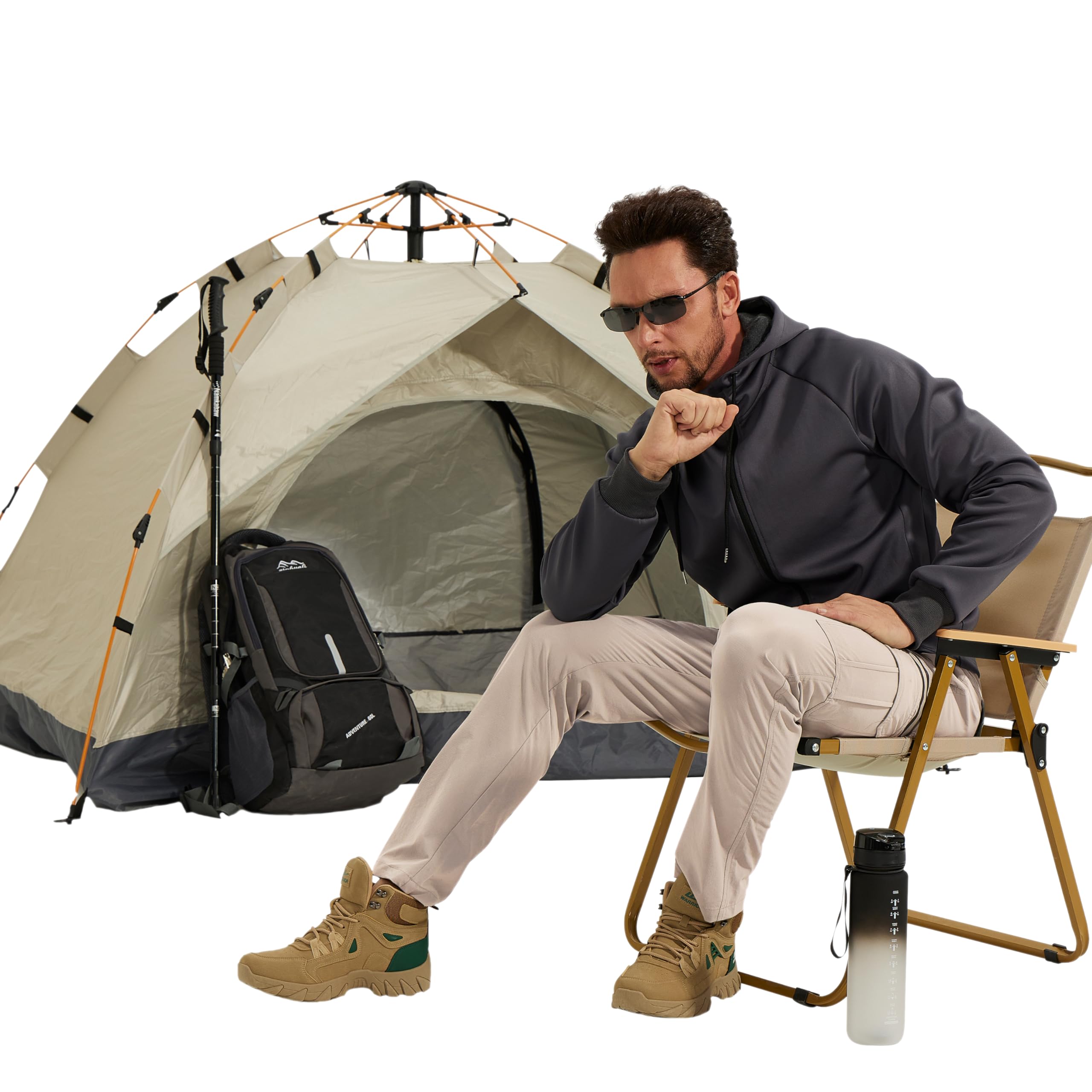 NATUVENIX hiking pants tactical-ready design for rugged outdoor activities.