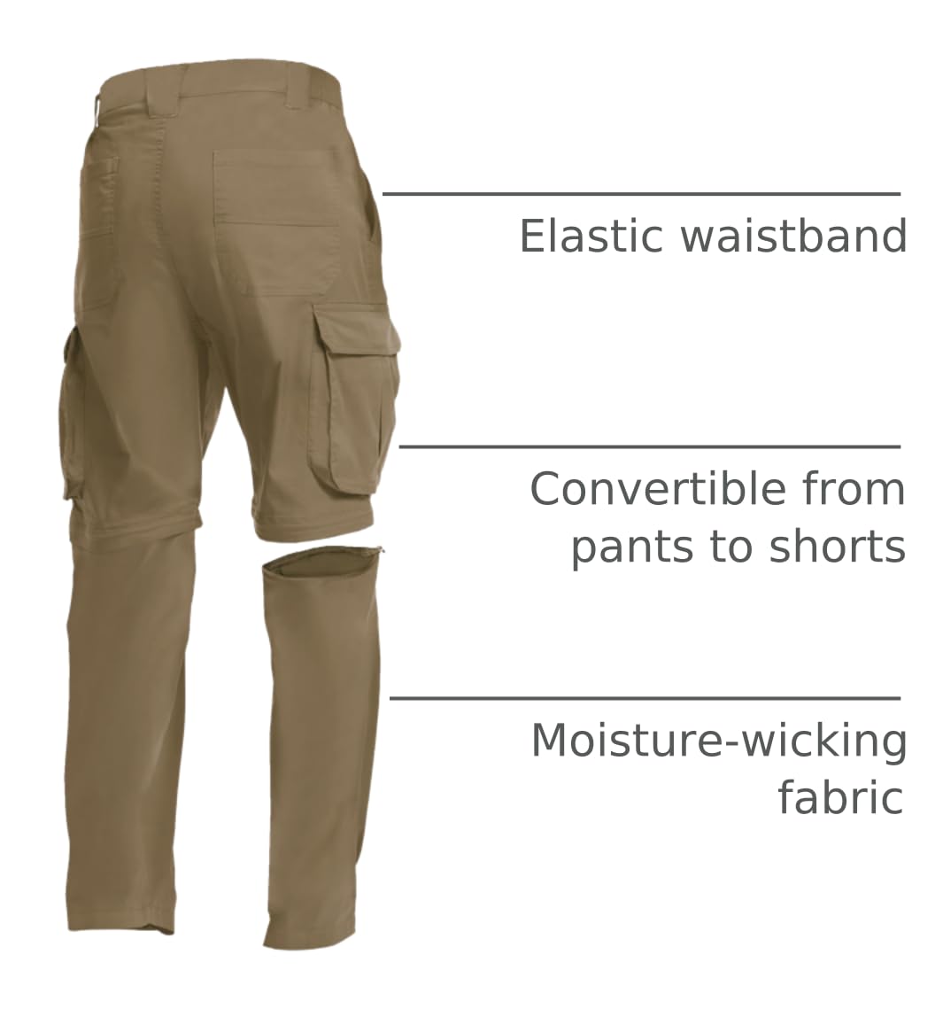 NATUVENIX hiking pants waist elastic showcases all-day comfort on long hikes