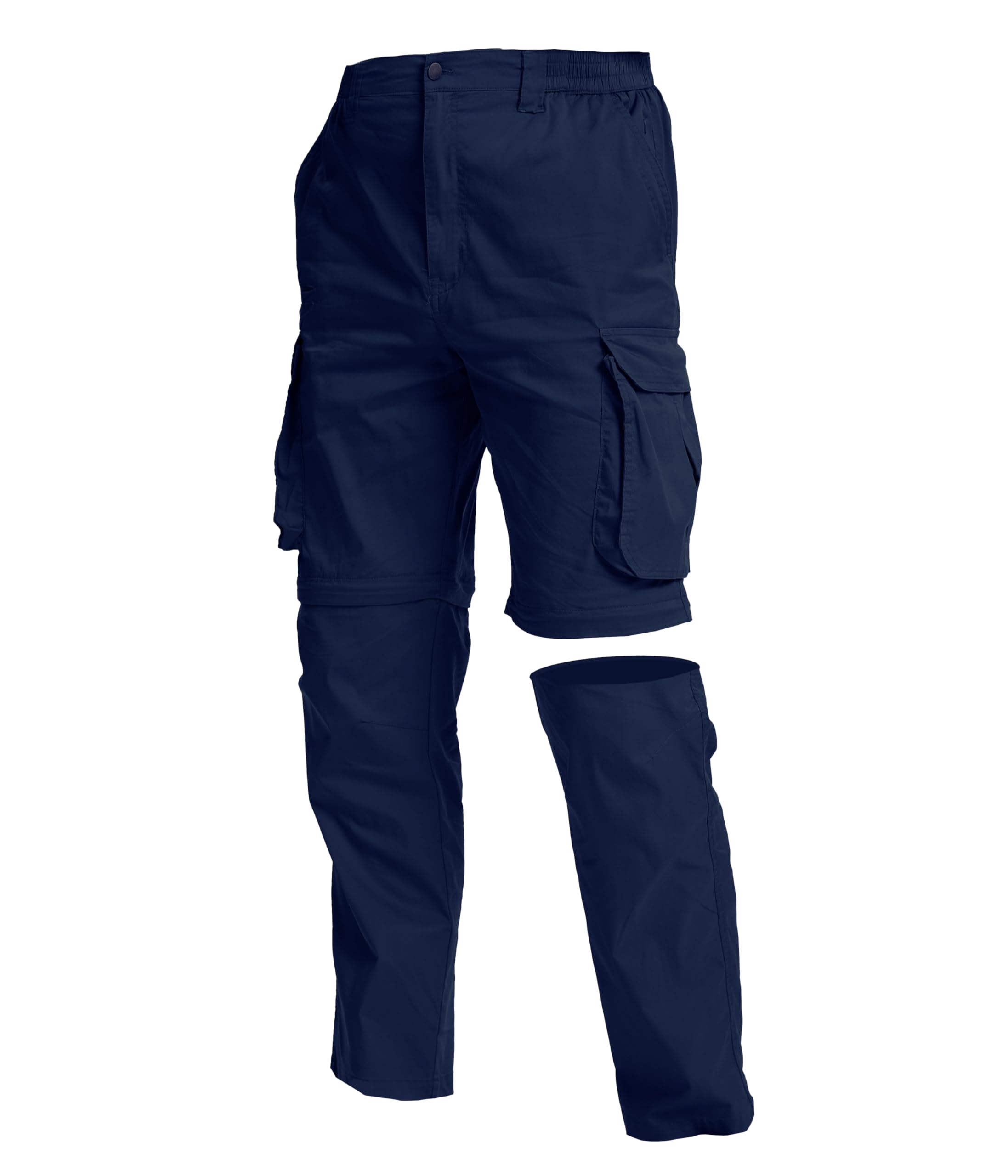 NATUVENIX hiking pants zip-off convertible in action for versatile outdoor wear