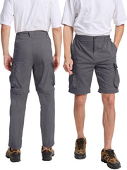 NATUVENIX mens hiking pants breathable fabric keeps you dry on long hikes.