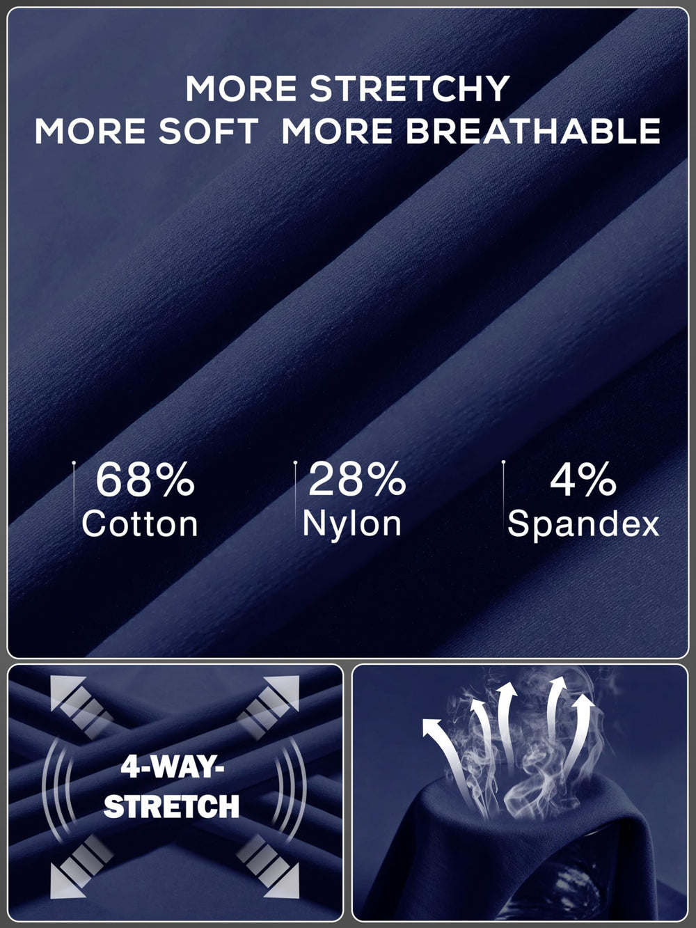 NATUVENIX navy cargo pants blend urban and trail looks