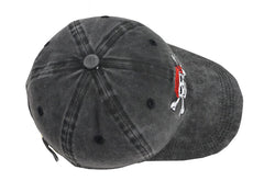 Nautical adventure baseball cap featuring a skull design