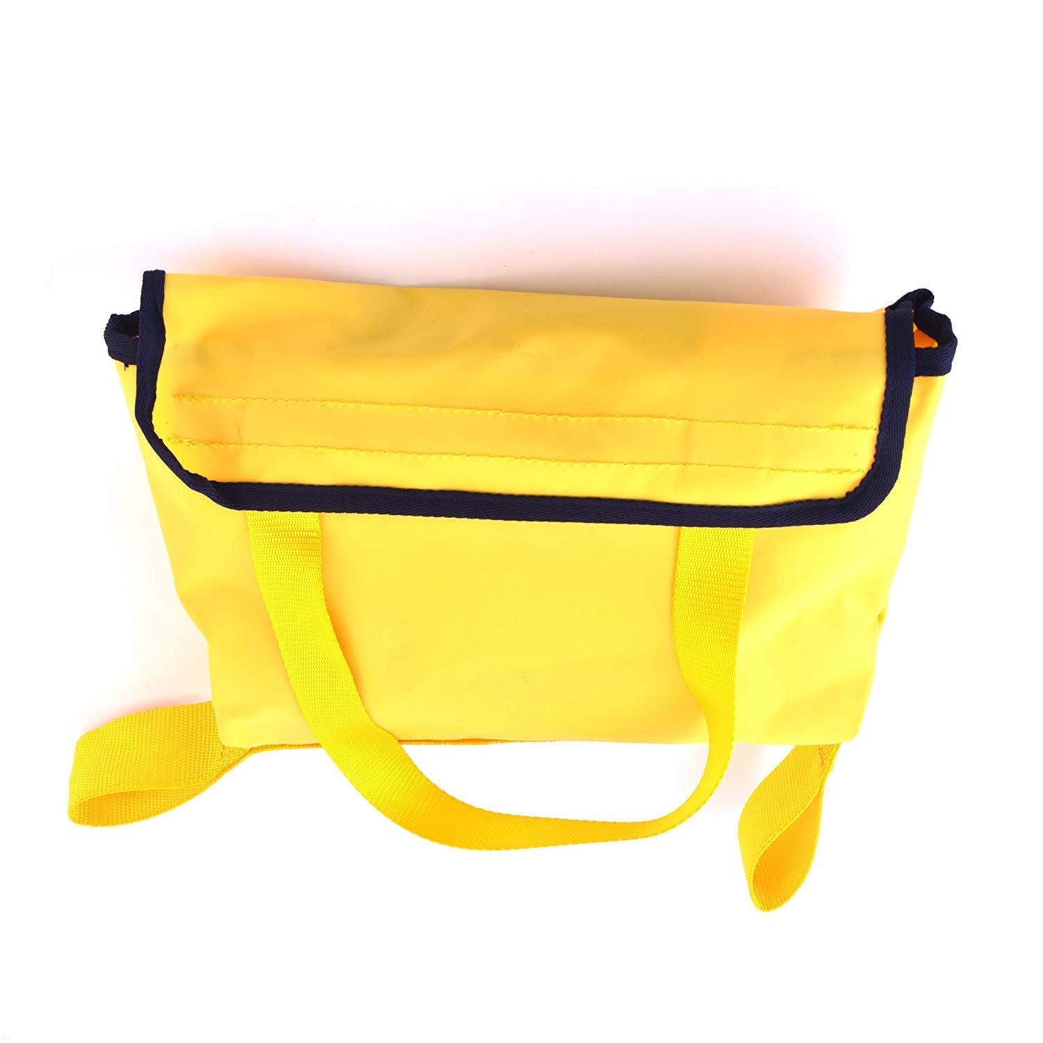 NAUTOS safety ladder close-up handle in yellow highlighting grip.