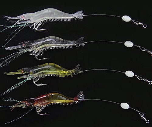 Nawaish high-detail shrimp design with flexible body for natural movement.
