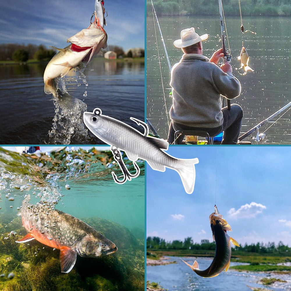 Nawaish heads enable long casts with stable, slow-to-fast retrieves.