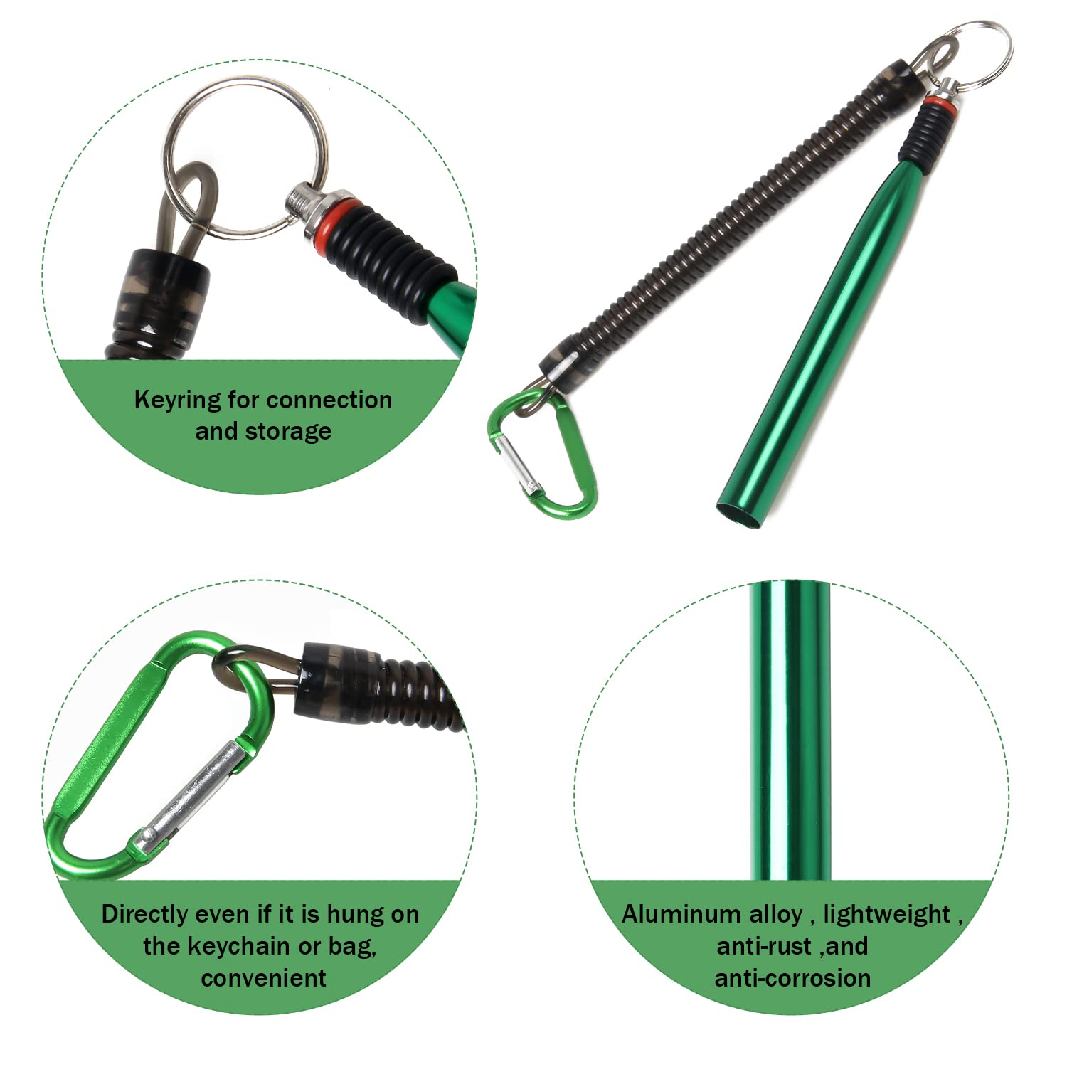 Compact packaging keeps tools organized for bass fishing sessions