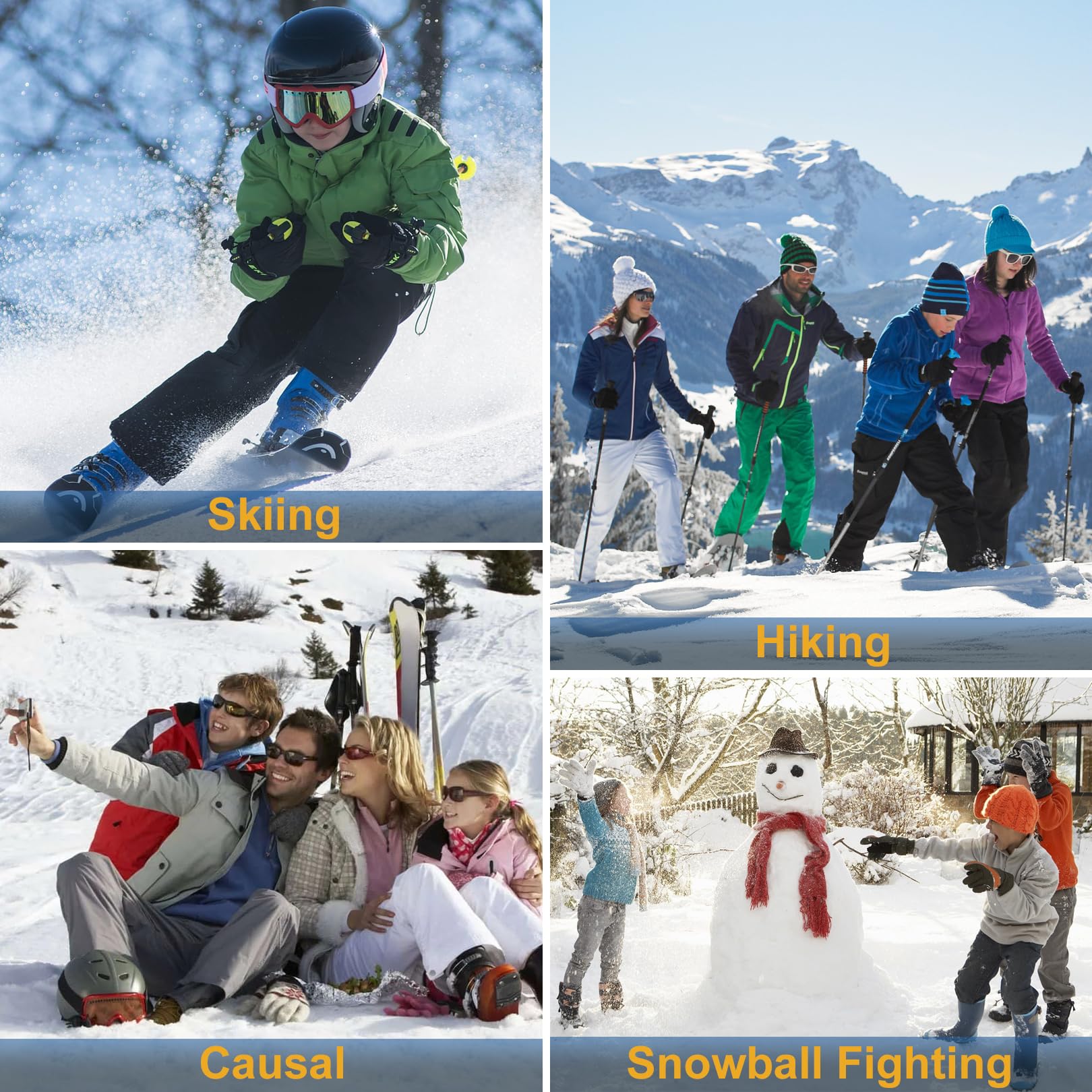 nayjury kids snow pants fleece-lining closeup: warm inner comfort in cold outdoor sessions