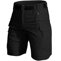 nayjury men's hiking cargo shorts front view shows durable stretch fabric for outdoor comfort