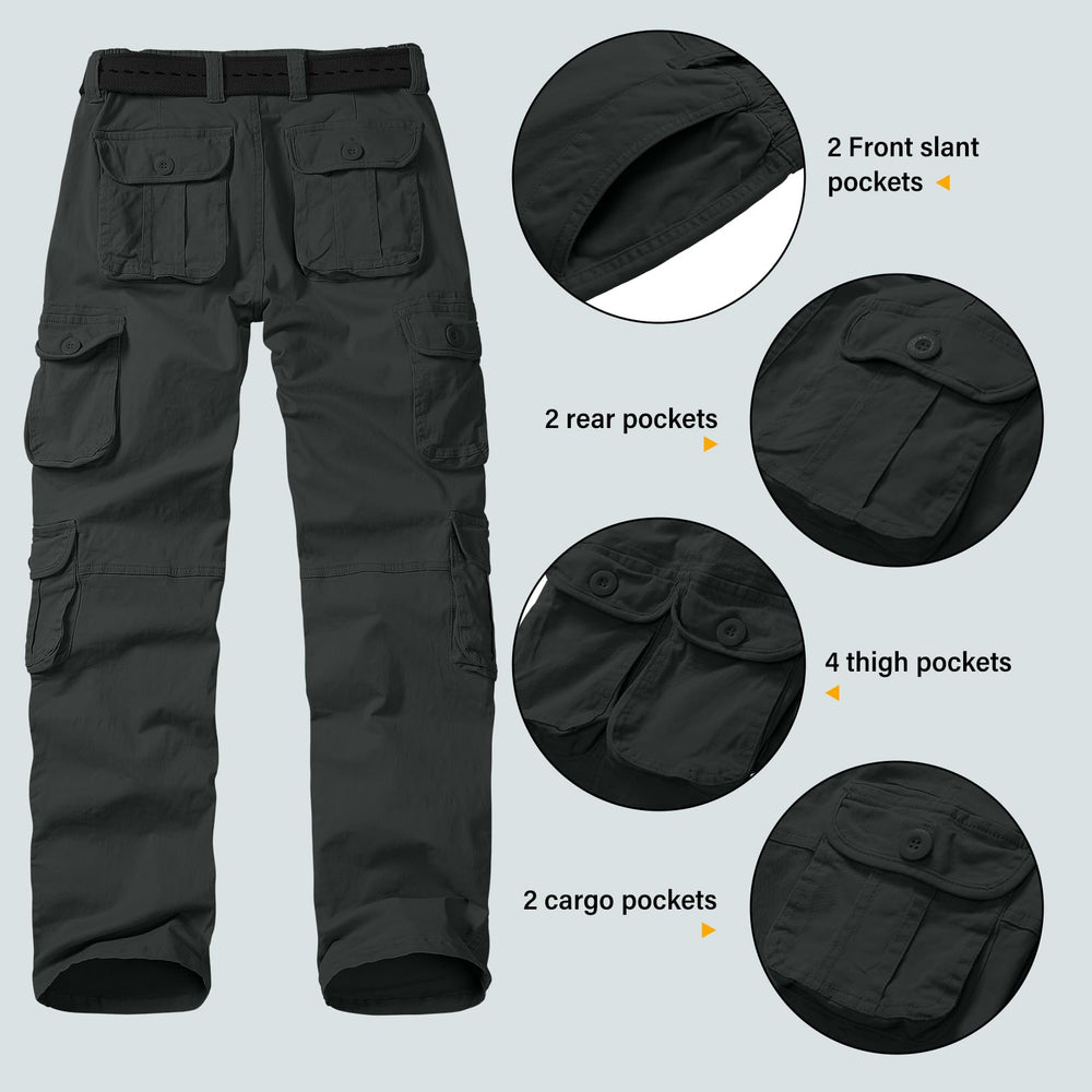 Nayjury adjustable waistband hiking view demonstrating customizable fit