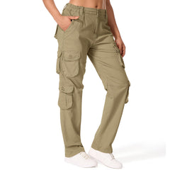nayjury women's cargo pants ten-pocket layout provides organized storage on hikes