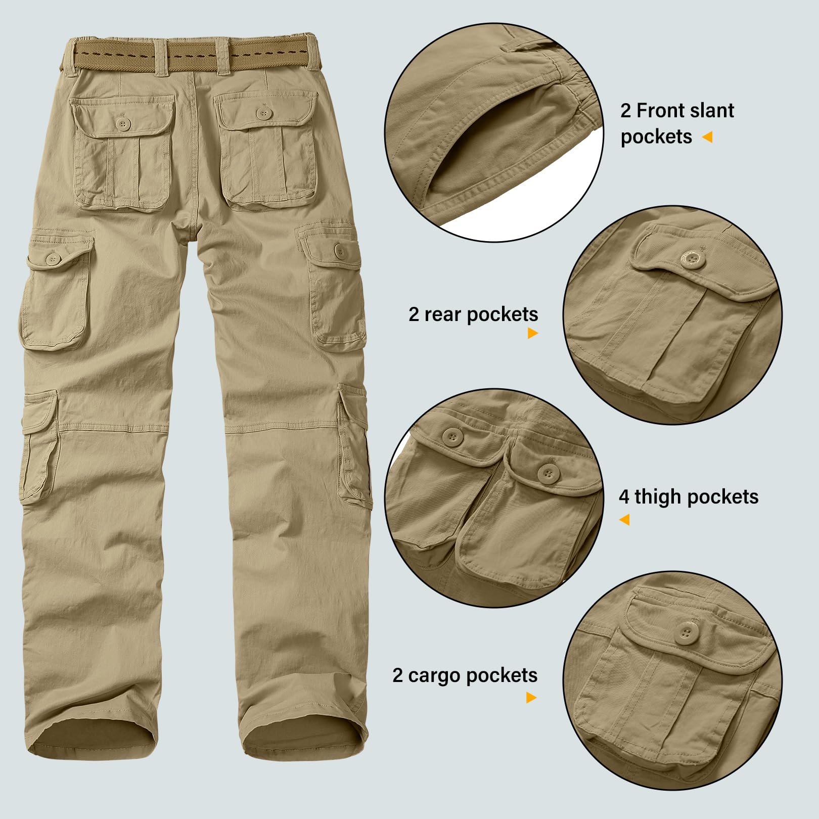 nayjury women's cargo pants with UPF 50+ fabric for sun protection during outdoor activities