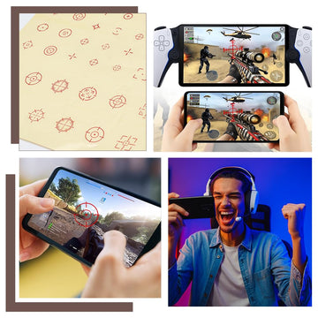 NBEADS scope decals fit TV, monitor, and mobile devices for flexible setups.