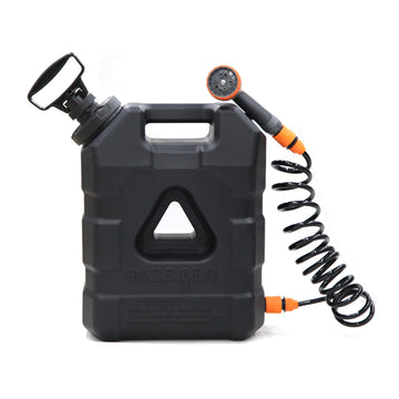 NCFAUTO water tank with 8-mode sprayer for versatile outdoor cleaning