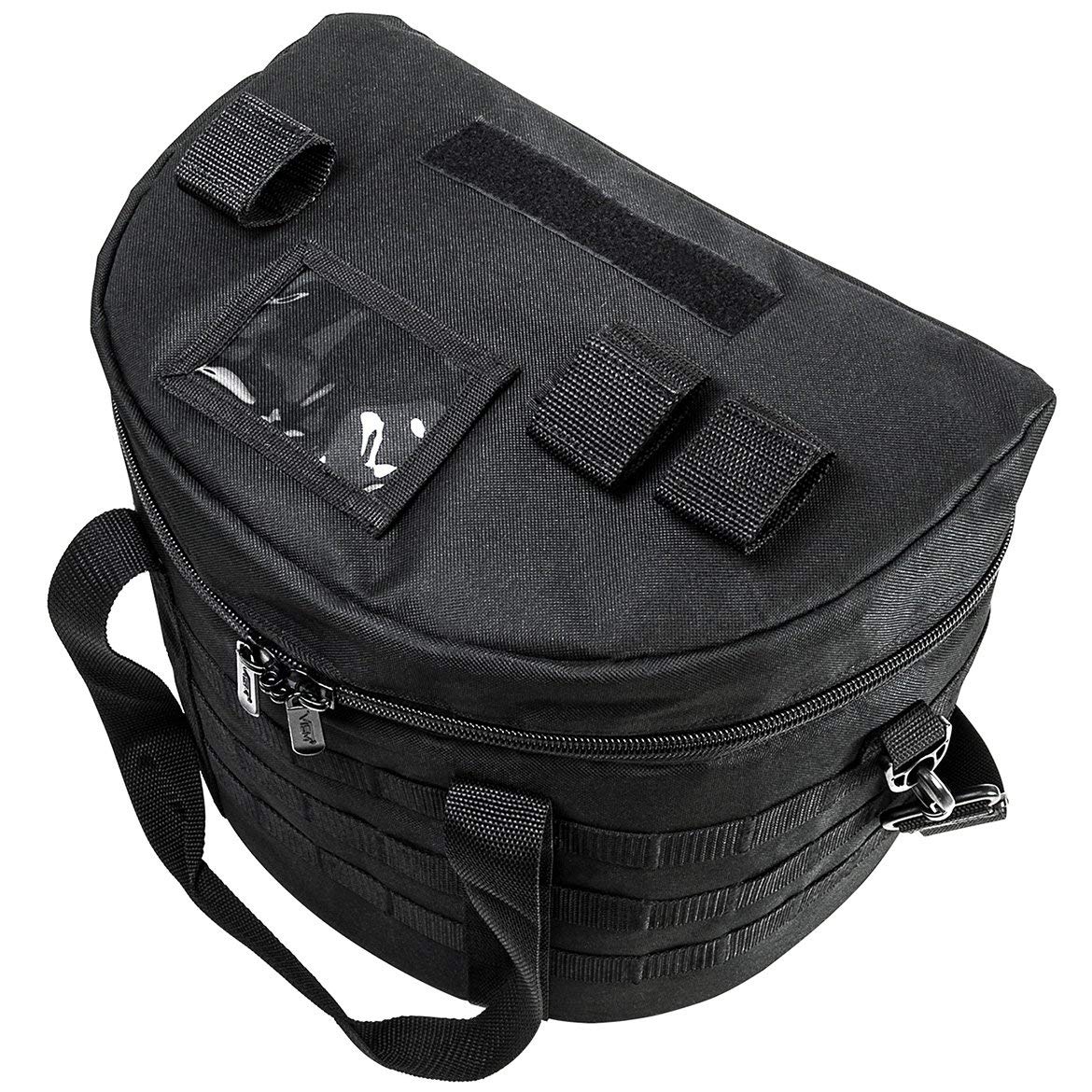 NcSTAR helmet bag interior mesh pocket stores small items and filters.