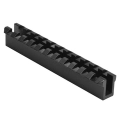 NcStar Ruger 10/22 see-through Weaver mount front view showing optic clearance