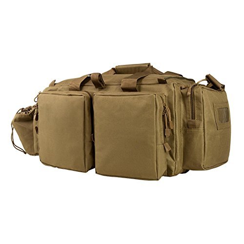 NcSTAR VISM Expert Range Bag side pockets maximize handgun storage and quick reach.