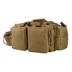 NcSTAR VISM Expert Range Bag side pockets maximize handgun storage and quick reach.