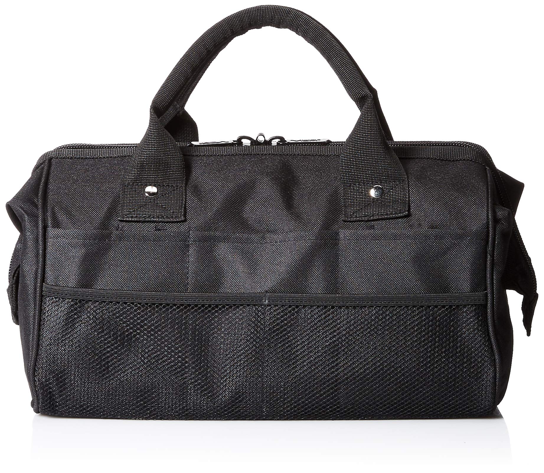 NCSTAR VISM range bag black front view for durable on-range transport