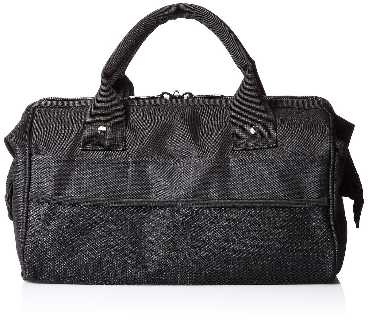 NCSTAR VISM range bag black front view for durable on-range transport