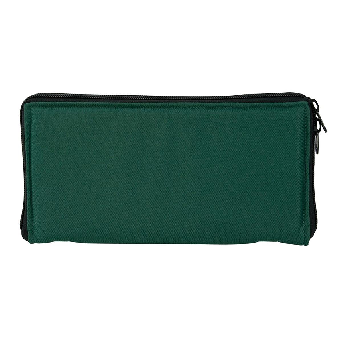 NcSTAR VISM rangebag insert green, front view with protective padding for transport.
