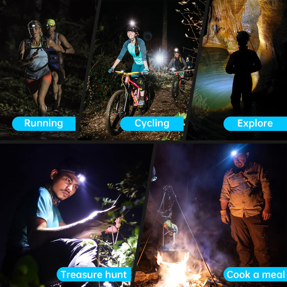 Ndeplis motion-sensor headlamp wave gesture to turn on lights.