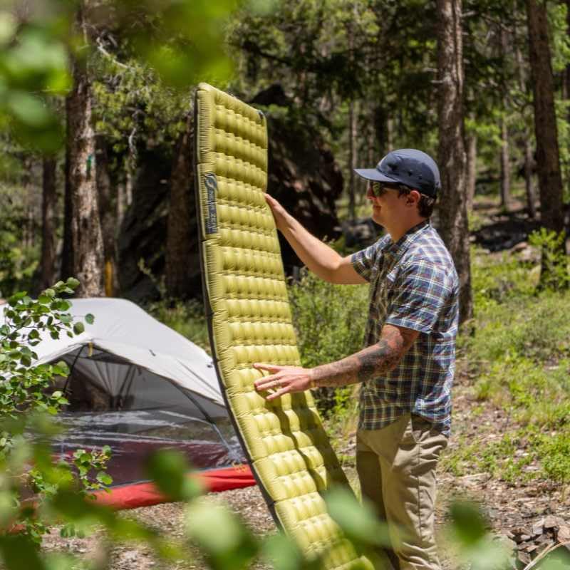 NEAR ZERO compact design fits backpacking and small tents